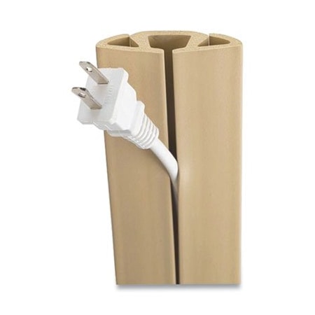CORD PROTECTOR AND CONCEALER, 2.6in X 5 FT, BEIGE